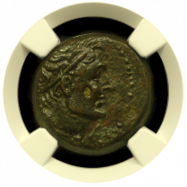 Ptolemy III Bronze Cyrene NGC XF 4x3