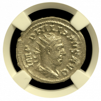 Philip I | Silver Double-Denarius | Extremely Fine Quality | Obverse