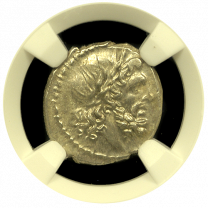 Roman Republic | Silver Victoriatus | Mint State | Obverse