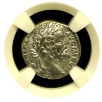 Sept. Severus | Roman Silver | Denarius | CH-VF | Obverse