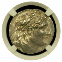 Seleucid Kingdom Silver Tetradrachm NGC About Uncirculated