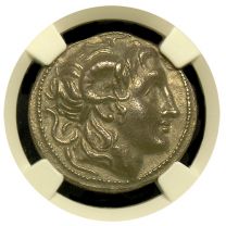 Thrace | Lysimachus | Silver Tetradrachm | XF 5x3 | Obverse
