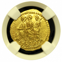 Thracian or Scythian | 54 B.C. | Coson Gold Stater  | Mint State | 5X4 | Obverse