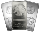 10-oz Silver Bar (Our Choice Brand & Design)