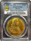 1808 | Mexico | 8 Escudo | PCGS | MS-62