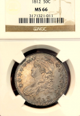 1812 | Capped Bust | Half Dollar | NGC | MS-66