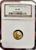 1815 | Mexico | 1/2 Escudo | XF 40 (NGC)