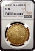 1830 | Mexico 8 Escudo | Extremely Fine 40
