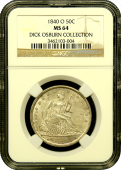 1840-O Seated Half-Dollar | NGC | MS-64