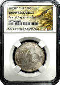 Chilean Silver Fifty Centavo | SS Central America