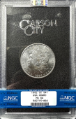 1882-CC | Morgan Silver Dollar | NGC MS-64 | GSA Holder