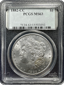 1882-CC | Morgan Silver Dollar | PCGS MS-63 