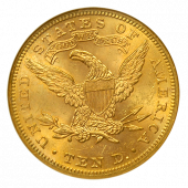 $10 Liberty Head Gold | About Uncirculated