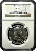 1953 Franklin Half Dollar | NGC | PF-65