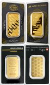 1-oz. Gold Bars - Our Choice of Brand & Design