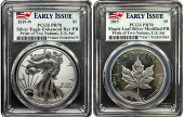 2019 Pride of Two Nations USA & Canada PF-70 (PCGS)