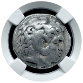 Alexander the Great Silver Tetradrachm Fine