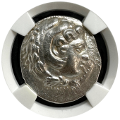 Alexander III Silver Tetradrachm | Choice About Unc. 5x3