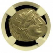 Attica Silver Owl NGC CHAU 5x5