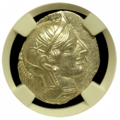 Attica Silver Owl Mint State Quality