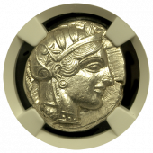 Athenian Owl NGC Mint State Star