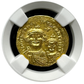 Heraclius | Constantine | Gold Solidus | CH AU 5x3