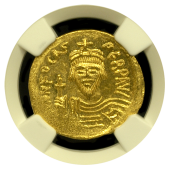 Phocas Gold Solidus NGC MS 4x4