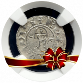 Bohemond III | Silver Denier | Extremely Fine