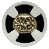 Ionia | Miletus | Electrum Recumbent Lion | Hecte | Fine 3x4