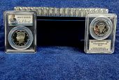 JFK Half Dollar 20 -Coin Set 1992-2011 | PCGS Proof-70 Silver JFK Label