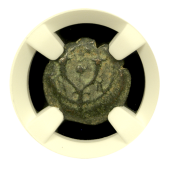 Biblical-Era Bronze Prutah "Widow's Mite" Choice Very Fine 