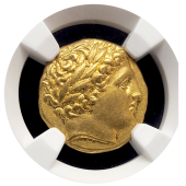 Philip II  Life-EP | Gold Stater | AU 5x4