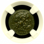 Ptolemy III Bronze AE16 NGC XF 5x3