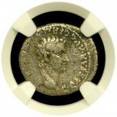 Caligula Silver Denarius NGC Fine 37-41 AD