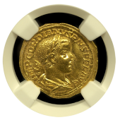 Gordian III Gold Aureus NGC MS 5x4