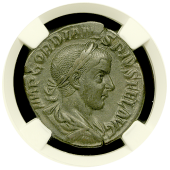 Gordian III Bronze Sestertius CHXF