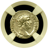 Hadrian Silver Denarius | Choice Very Fine 