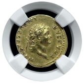Titus | Gold Aureus | About Uncirculated 5X2