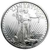 1-oz Silver Round (Our Choice Brand & Design)