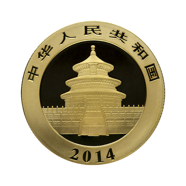 1/2-oz Gold Chinese Panda (Random Year)