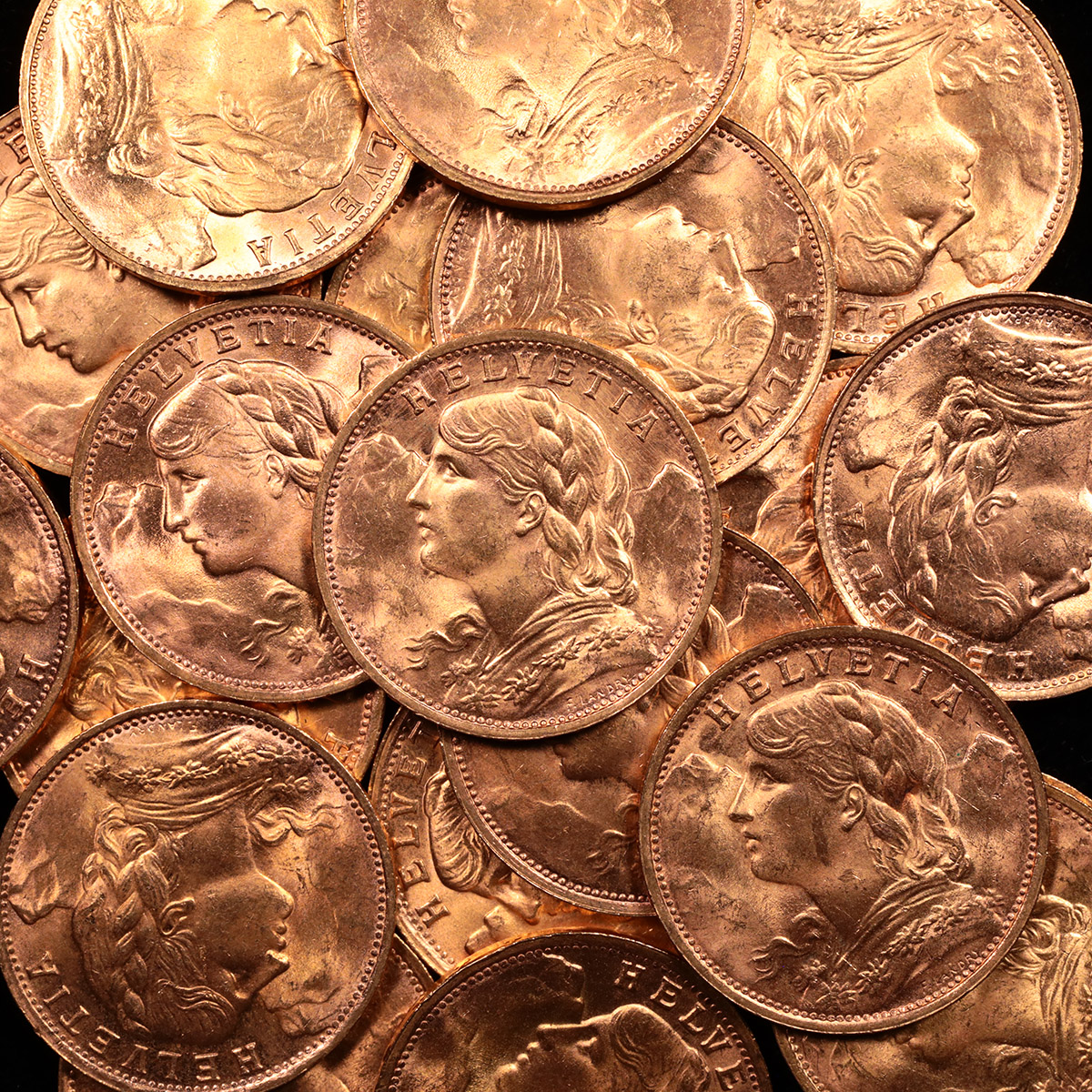 Swiss 20 Franc Gold Coins (1897-1949) Swiss 20 Franc Gold Coins (1897-1949)