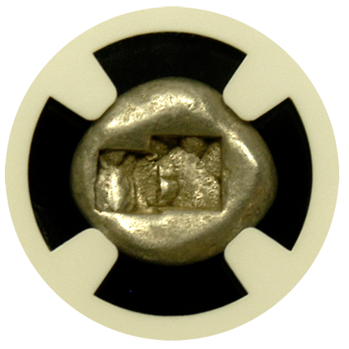 Lydia | Croesus | Half Stater | Siglos | CH-XF 5x4 | Reverse Lydia | Croesus | Half Stater | Siglos | CH-XF 5x4 | Reverse