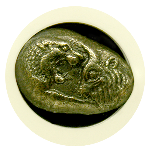 Lydia Croesus Stater AU 5x3