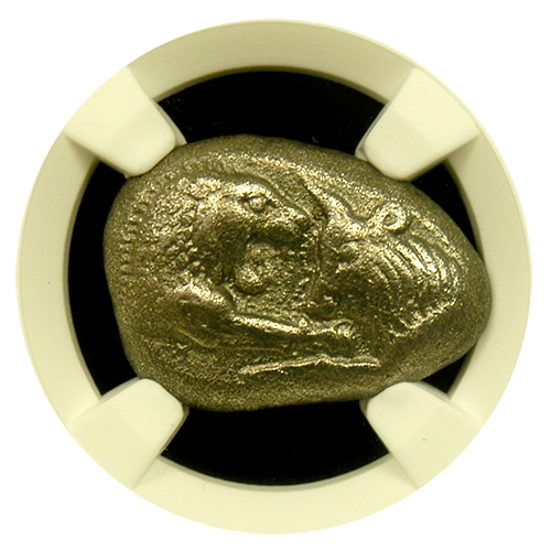 Lydia Croesus Silver Stater Ch- XF 5x2