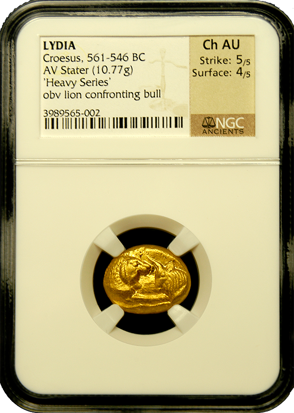 Lydia Croesus | Heavy Stater | CH AU 5x4 | In Holder Lydia Croesus | Heavy Stater | CH AU 5x4 | In Holder