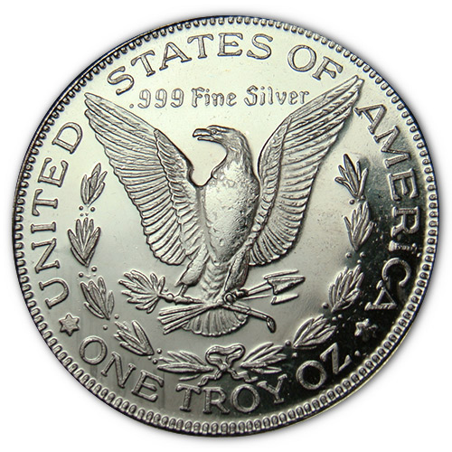 1-oz Morgan Silver Rounds