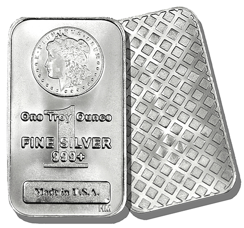 Silver Bars - 1 oz. Our Choice Design .999 Fine