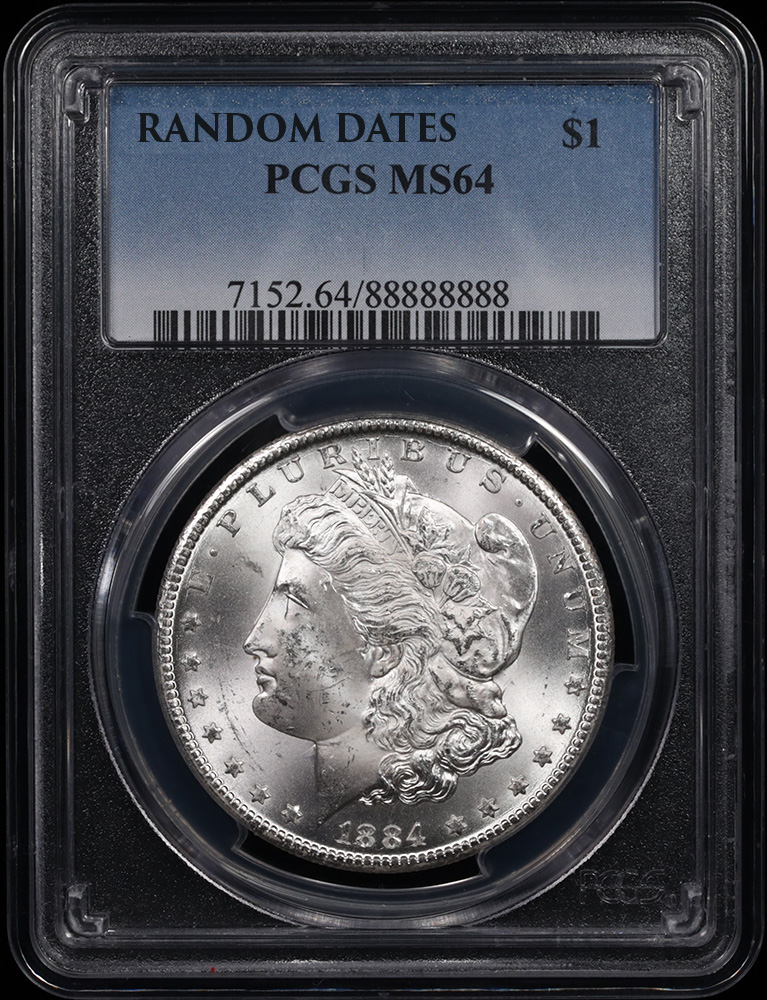 Box of 20 Morgan Silver Dollars MS-64