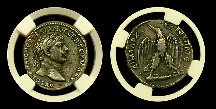 Phoenicia | Tyre | Trajan | Tetradrachm | Both Sides Phoenicia | Tyre | Trajan | Tetradrachm | Both Sides