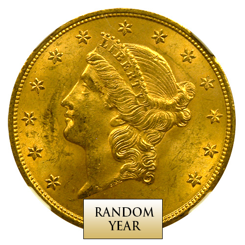 $20 Liberty Gold MS-62 Quality